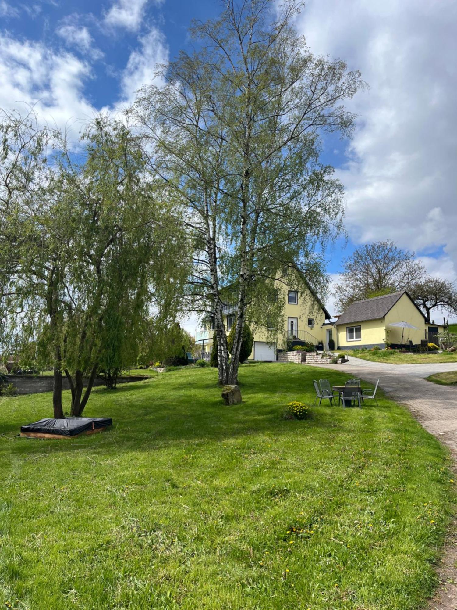 Fewo Haus Hutzelbuck In Idyllisch-Gruener Lage Naehe An Ansbach Kültér fotó